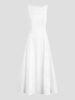 The Catherine Dress in White