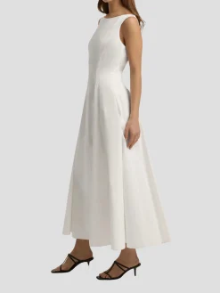 The Catherine Dress in White