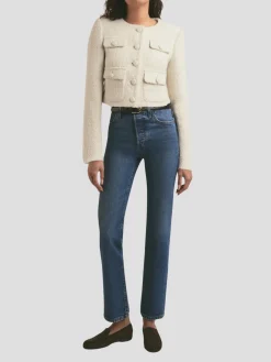 The Emily Jacket in White