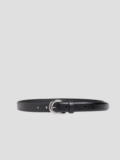 The Favorite Belt in Black and Nickel