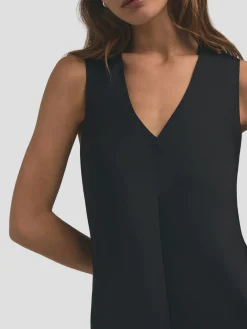 The Favorite Column Dress in Black