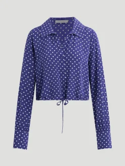 The Parker Top in Polka Dot