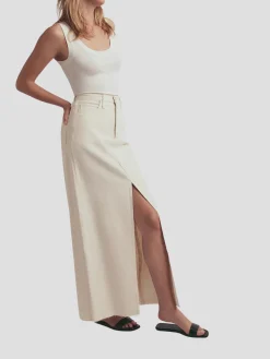 The Ribbed Tank in White