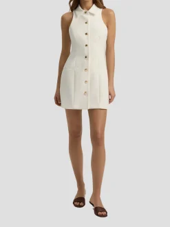 The Uptown Girl Dress in Ivory