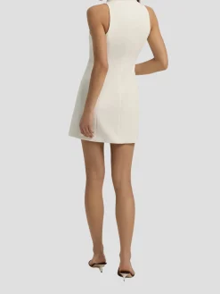 The Uptown Girl Dress in Ivory