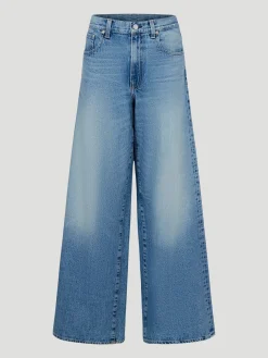 Tiny Dancer Wide-Leg Jean in Vintage Blue