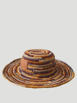 Tulum Wide Brim Raffia Hat
