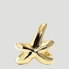 Vintage Polished Gold Starfish Bracelet