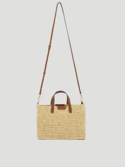X/S Raffia Holiday Crossbody Tote