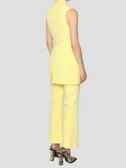 Yellow Paige Sleeveless Jacket